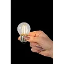 Lucide filament lamp drop G45 E27 4W 400lm 2700K 360° CRI >80