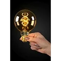 Lucide filament lamp globe G95 E27 5W 380lm 2200K 360° CRI >80