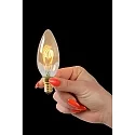 Lucide LED Filamentlampe KERZE, Ø 3,5 cm, E14, 1x3W 2200K, dimmbar, Amber