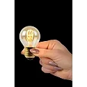 Lucide LED Leuchtmittel Tropfenform G45, Ø 4,5 cm, E27, 1x3W 2200K, dimmbar, Amber