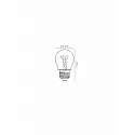 Lucide LED Leuchtmittel Tropfenform G45, Ø 4,5 cm, E27, 1x3W 2200K, dimmbar, Amber