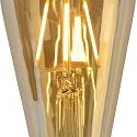 Lucide LED lamp ST64 E27 5W 600lm 2700K 360° CRI >80