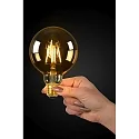 Lucide filament lamp globe G95 E27 5W 600lm 2700K 360° CRI >80