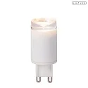 LED lamp G9 260lm 2600K 80° dimmable