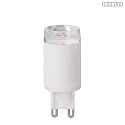 Lucide LED lamp G9 260lm 2600K 80° dimmable