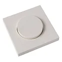 Lucide dimmer RECESSED square, white
