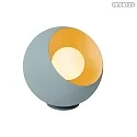 table lamp DOREDOS E27 IP20, light blue 