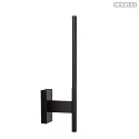 Lucide wall luminaire FINAN IP20, black 