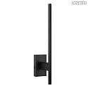 Lucide wall luminaire FINAN IP20, black 