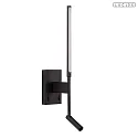 Lucide wall luminaire FINAN IP20, black 
