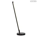 Lucide table lamp FINAN IP20, black dimmable