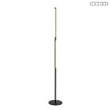 floor lamp FINAN IP20, black dimmable