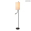 Stehleuchte MAGIC m. Lesearm Ø 24 cm 1x E27 IP20 Stoff/beige