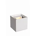 wall luminaire AXI LED up / down, square, adjustable, switchable IP54, white matt 