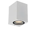 spot ZARO square GU10 IP44, white