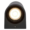 Lucide spot ZARO half round GU10 IP44, black
