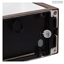 Lucide Outdoor LED Akkuwandleuchte BRIDA 90° 3,7W 2700K IP54 CRI>80 rostbraun