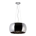 Lucide pendant luminaire PEARL 5 flames, round G9 IP20, chrome, smoky colour