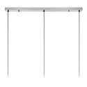 Lucide pendant luminaire ERYN 3 flames, round E27 IP20, chrome, gold