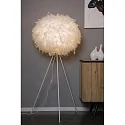 Lucide floor lamp GOOSY SOFT round E27 IP20, white