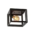 ceiling luminaire THOR square E27 IP20, grey