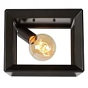 Lucide ceiling luminaire THOR square E27 IP20, grey