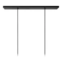 Lucide Pendelleuchte MIKAELA, 2xE27, schwarz
