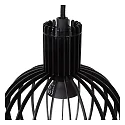 Lucide pendant luminaire MIKAELA 6 flames E14 IP20, black dimmable
