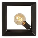 Lucide table lamp THOR square E27 IP20, grey 