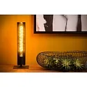 Lucide table lamp LIONEL cylindrical E27 IP20, black