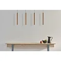 Lucide pendant luminaire LORENZ LED 4 flames IP20, rust dimmable