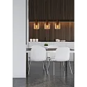 Lucide pendant luminaire TOLEDO 3 flames, square, cylindrical E27 IP20, amber, copper