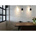 Lucide pendant luminaire ZINO cylindrical E27 IP20, smoky colour, black