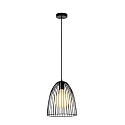 Pendelleuchte MACARONS, Ø 24,5 cm, 1xE27, schwarz