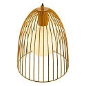 Lucide Pendelleuchte MACARONS, Ø 24,5 cm, 1xE27, Ockergelb