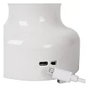 Lucide table lamp JASON LED round IP20, transparent, white dimmable