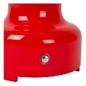 Lucide table lamp JASON LED round IP20, red, transparent dimmable
