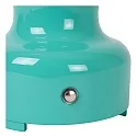 Lucide table lamp JASON LED round IP20, transparent, turquoise dimmable