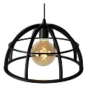 Lucide Pendelleuchte DIKRA, Ø 40 cm, 1xE27, schwarz