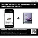Lucide Pendelleuchte DIKRA, Ø 40 cm, 1xE27, schwarz