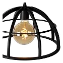 Lucide Pendelleuchte DIKRA, 2xE27, schwarz