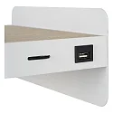 Lucide wall luminaire ATKIN LED square IP20, white 