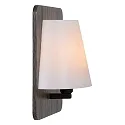 Lucide Wandleuchte IDAHO, 1xE14, grau