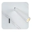 Lucide LED Wandleuchte OREGON, 1x4W, 3000K, Mit USB-Ladepunkt, weiß