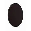 wall luminaire GLIMPSE LED round IP20, brown 