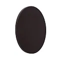 wall luminaire GLIMPSE LED round IP20, brown 