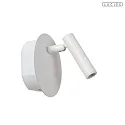 Lucide wall luminaire JOLIJN swivelling, rotatable IP20, white 