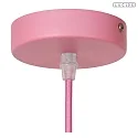 Lucide pendant luminaire MAURO E27 IP20, pink dimmable