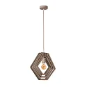 Lucide pendant luminaire MAURO adjustable, with lamp socket E27 IP20, taupe