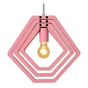 Lucide Kinderzimmer-Pendelleuchte MAURO, 1xE27, rosa